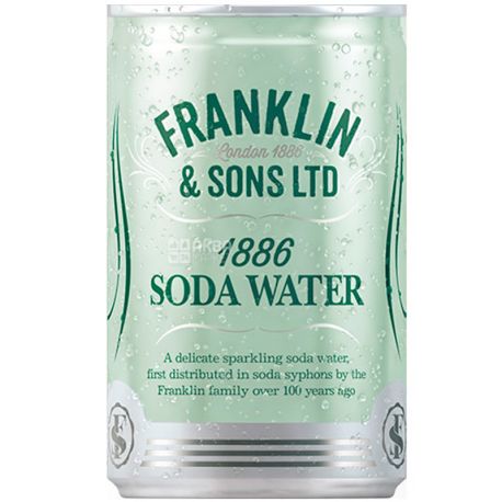 Franklin & Sons, 150 мл, Франклін енд Санз, Вода Содова 1886