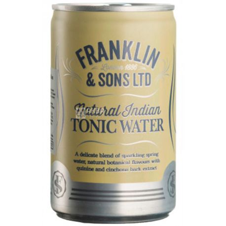 Franklin & Sons, Tonic Indian, 150 мл, Франклін енд Санз, Тонік Індіан