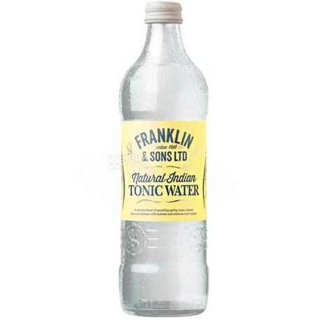 Franklin & Sons, Tonic Indian, 500 ml, Franklin & Sons, Indian Tonic