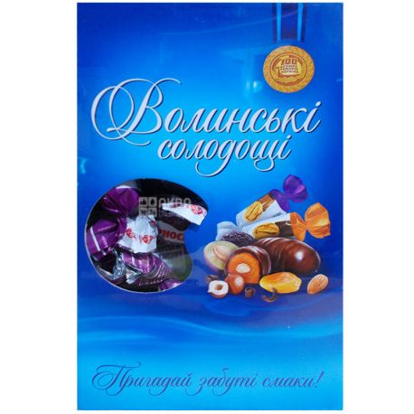 Volyn Sweets, Prunes in chocolate, sweets, 500 g