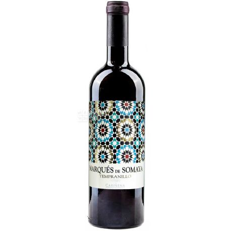 Covinca, Marques de Somaya Tempranillo, Вино червоне сухе, 0,75 л