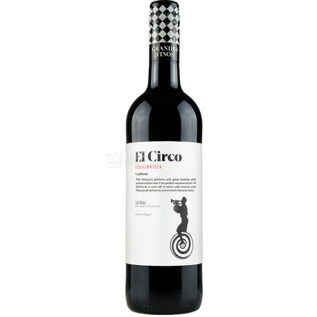 Grandes Vinos y Vinedos, El Circo Equilibrista Carinena, Вино червоне сухе, 0,75 л