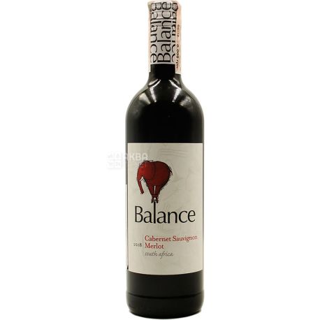 Overhex Wines, Balance Best Blends Cabernet Sauvignon Merlot, Вино червоне сухе, 0,75 л