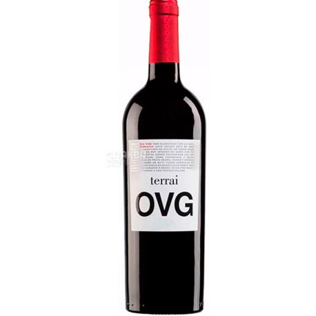 Covinca, Terrai OVG17, Вино червоне сухе, 0,75 л