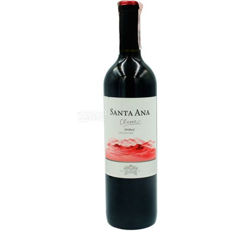 Santa Ana, Classic Shiraz, Вино червоне напівсолодке, 0,75 л