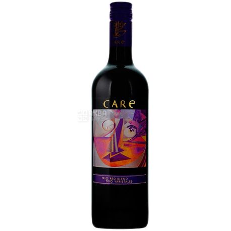 Bodegas, Care Varietales Trio Red Blend, Вино красное сухое, 0,75 л