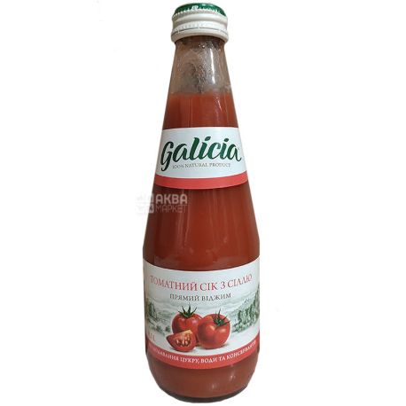 Galicia, 0,3 л, Галіція, Сік томатний, із сіллю
