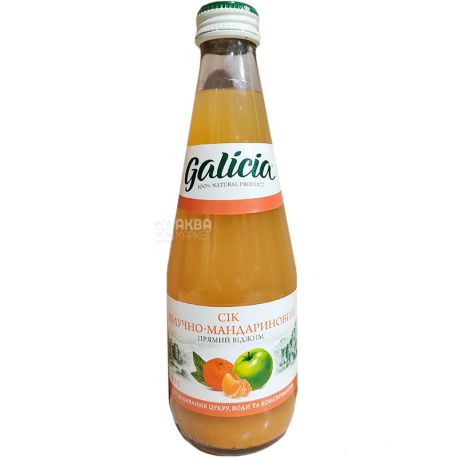 Galicia, 0,3 л, Галиция, Сок, Яблочно-мандариновый