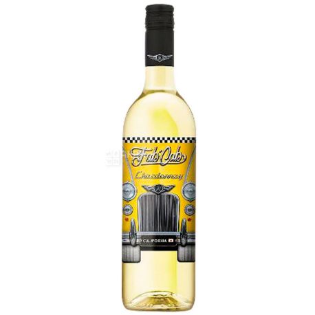 Les Grands Chais de France, Fab Cab Chardonnay, Вино біле сухе, 0,75 л