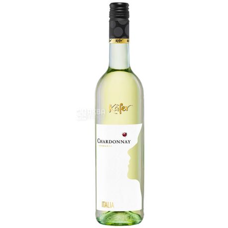 Peter Mertes, Kafer Chardonnay Italy, Dry white wine, 0.75 L
