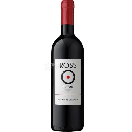 Castelli del Grevepesa, Rosso Toscano, Вино красное сухое, 0,75 л
