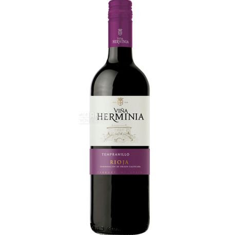  Vina Herminia, Tempranillo, Dry red wine, 0.75 L