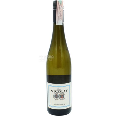 Dr. Heidemanns-Bergweiler, Peter Nicolay Riesling Feinherb, Вино белое полусухое, 0,75 л