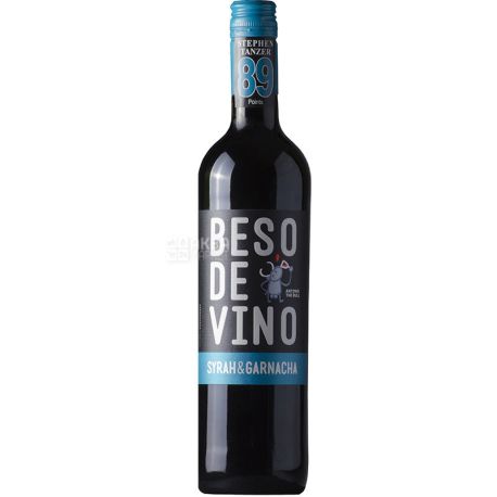 Grandes Vinos y Vinedos, Beso de vino Seleccion, Вино червоне сухе, 0,75 л