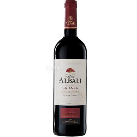 Felix Solis, Vina Albali Crianza, Dry red wine, 0.75 L