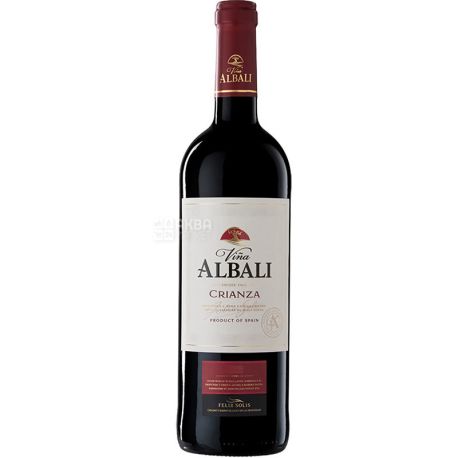 Felix Solis, Vina Albali Crianza, Вино червоне сухе, 0,75 л