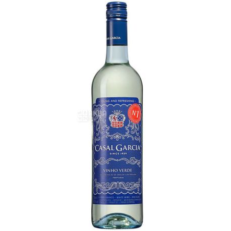 Casal Garcia, White Vinho Verde, Вино біле напівсухе, 0,75 л