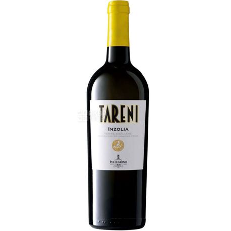 Cantine Pellegrino, Tareni Inzolia Siciliane, Вино біле сухе, 0,75 л