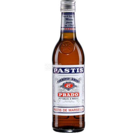Slaur Sardet, Pastis Prado, Ликер анисовый, 0,5 л