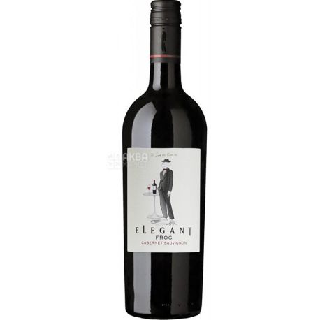 Elegant Frog Cabernet Sauvignon, Вино червоне, сухе, 0,75л
