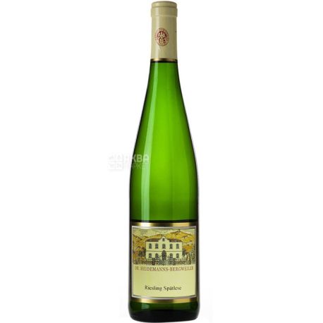 Dr. Heidemanns-Bergweiler, Riesling, Вино белое, полусладкое, 0,75 л