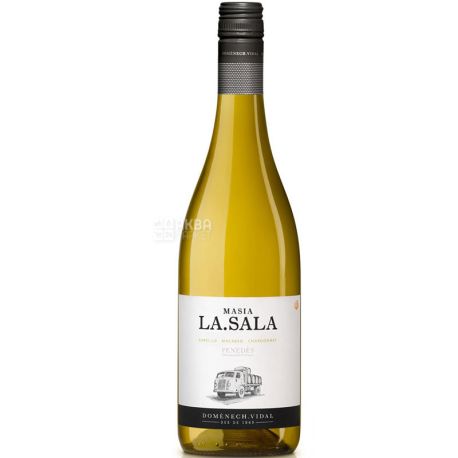 Masia Vallformosa, La.Sala Xarel•lo-Macabeo-Chardonnay, Вино біле сухе, 0,75 л