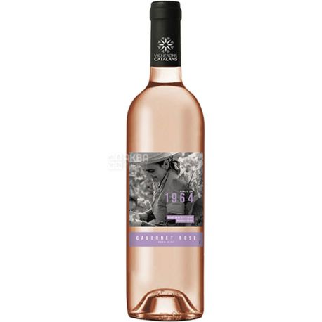 Vignerons Catalans, 1964 Cabernet Rose Pays d'Oc, Вино рожеве сухе, 0,75 л