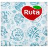 Ruta, 40 шт., Рута, Салфетки бумажные, Новогодняя мозаика, 24х24 см