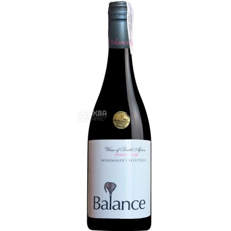 Overhex Wines, Balance Winemaker Selection Pinot Noir, вино червоне сухе, 0,75 л