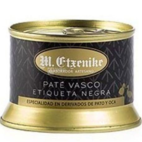 M. Etxenike, Black Label Duck Mousse, 130 g