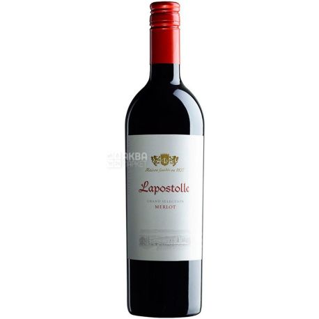  Lapostolle Merlot, Red wine, dry, 0.75l