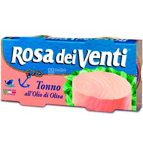 Callipo, Rosa dei Venti, 2 шт. х 160 г, Тунець в оливковій олії