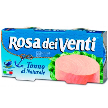 Callipo, Rosa dei Venti, 2 шт. х 160 г, Тунец в собственном соку