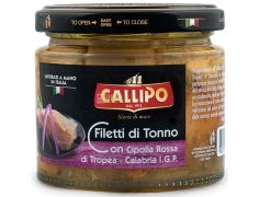 Callipo, 200 г, Каллипо, Филе тунца в оливковом масле, с красным луком ...
