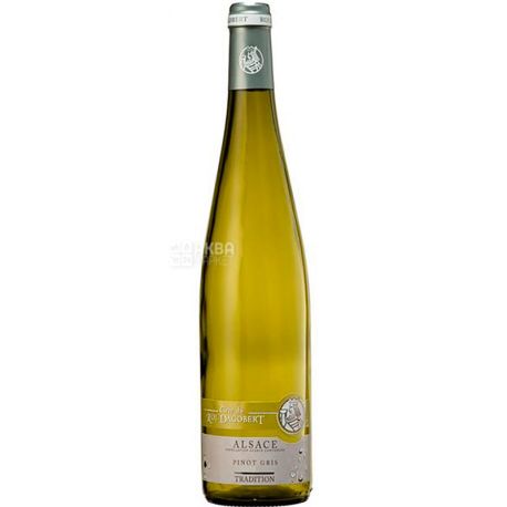 Roi Dagobert, Pinot Gris Tradition, Вино белое полусухое, 0,75 л 