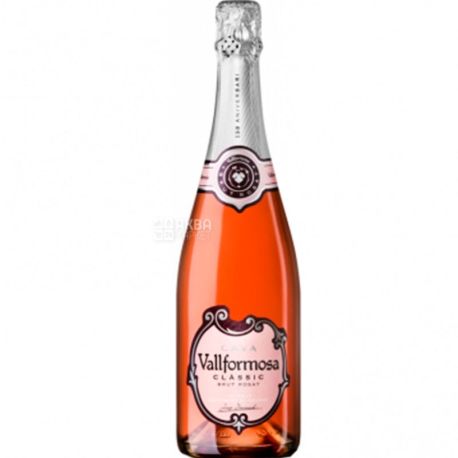Vallformosa Classic Brut, Вино ігристе рожеве, брют, 0,75 л