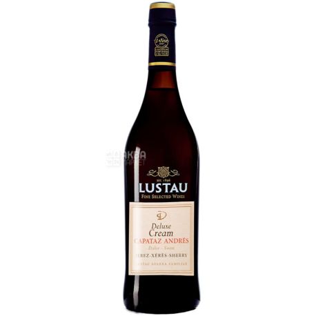 Emilio Lustau, De Luxe Cream Capataz Andres, Вино белое сладкое, крепленое, 0,75 л