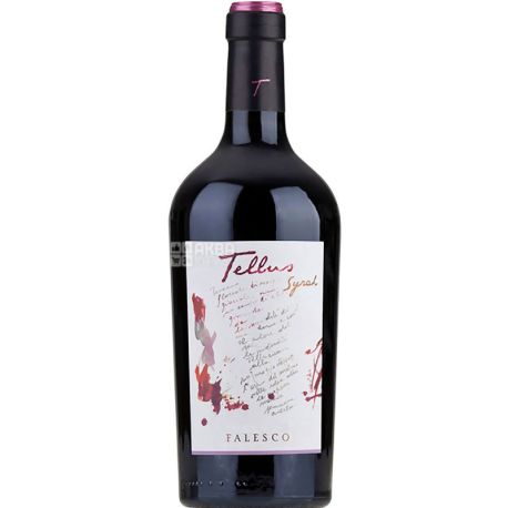 Falesco, Tellus Lazio, Вино червоне сухе, 0,75 л
