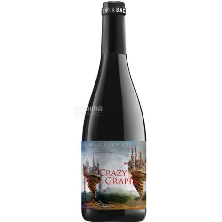 Finca Bacara Crazy Grapes Red Label, Вино красное сухое, 0,75 л