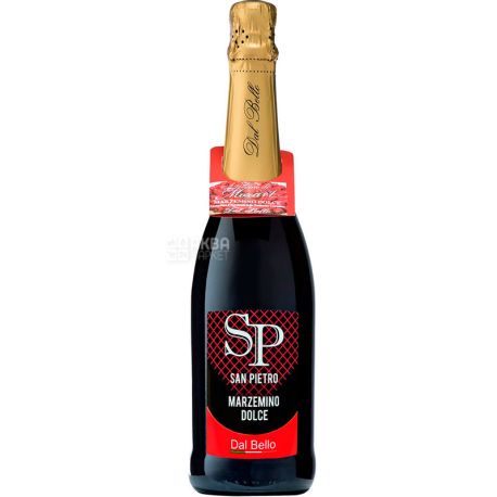  Dal Bello San Pietro Marzemino, Red sparkling wine, semi-sweet, 0.75l