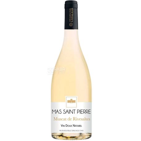 Vignerons Catalans, Mas Saint Pierre Muscat, Вино белое сладкое, крепленое, 0,75 л