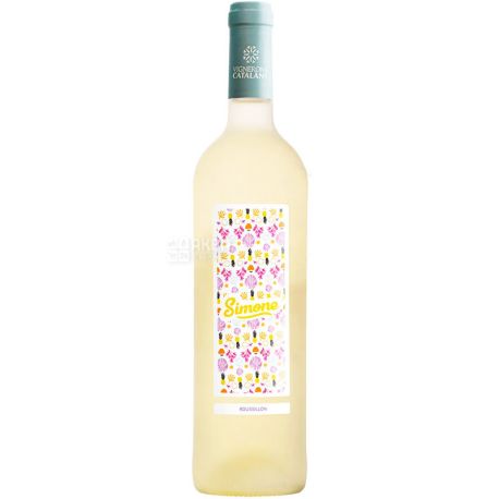  Simone Cotes du Roussillon, White, dry wine, 0.75l