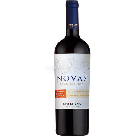 Emiliana Novas Gran Reserva, Вино червоне, сухе, 0,75л