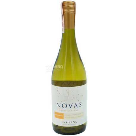 Emiliana, Novas Chardonnay, Вино біле, сухе, 0,75 л