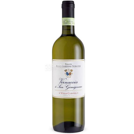 Strozzi Vernaccia di San Gimignano, Вино белое, сухое, 0,75 л