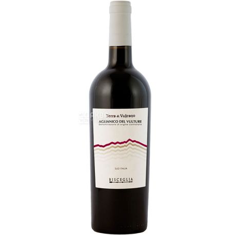 Vulcano Aglianico del Vulture, Вино червоне, сухе, 0,75 л