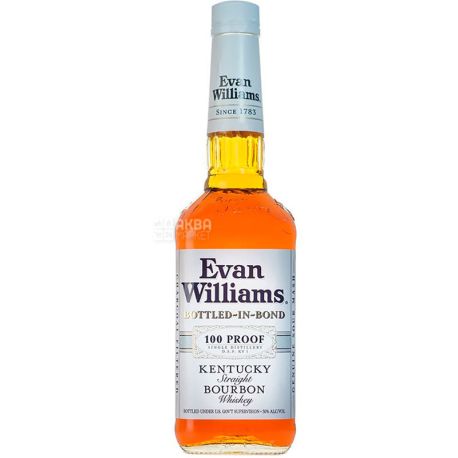  Evan Williams Bottled in Bond, Whiskey, 0.75l