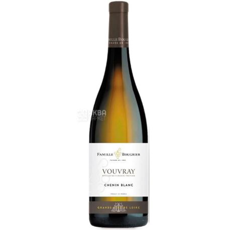 Famille Bougrier, Bougrier Vouvray, Вино біле напівсухе, 0,75 л