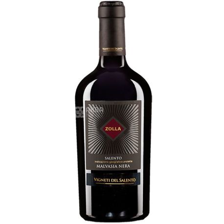 Farnese, Zolla Malvasia Nera, Вино красное полусухое, 0,75 л