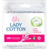 Lady Cotton, 100 шт., Ватные палочки гигиенические